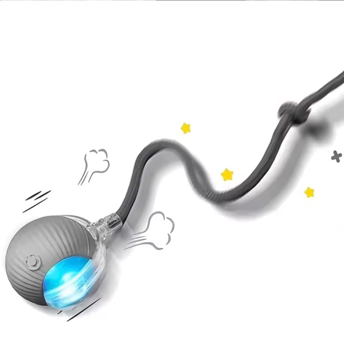 Balle interactive pour chat